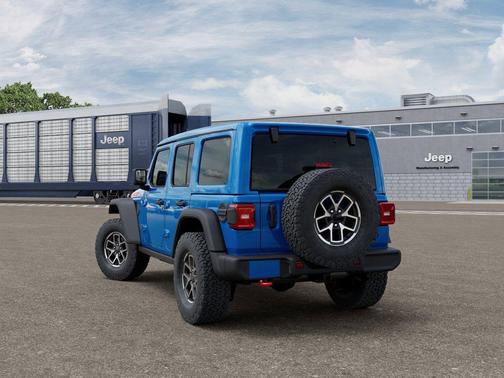 Hydro Blue Pearlcoat 2025 Jeep Wrangler Rubicon