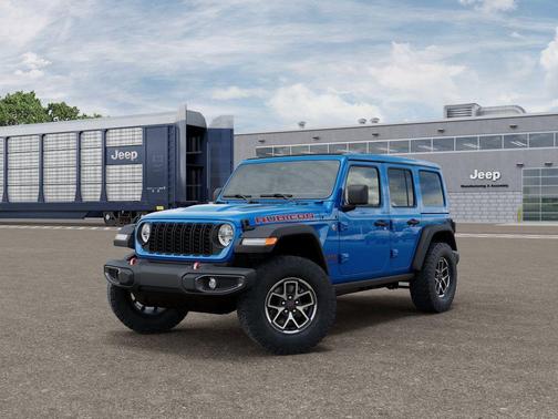 Hydro Blue Pearlcoat 2025 Jeep Wrangler Rubicon