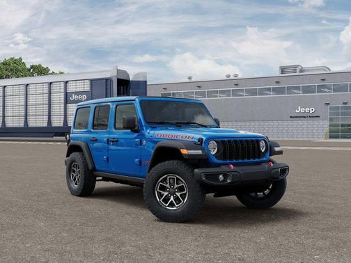 Hydro Blue Pearlcoat 2025 Jeep Wrangler Rubicon