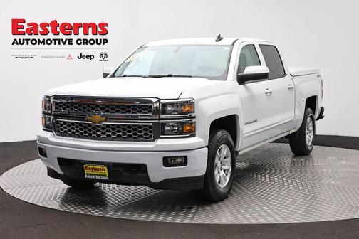Summit White 2015 Chevrolet Silverado 1500 1LT