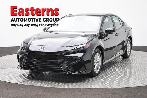 Midnight Black Metallic 2025 Toyota Camry LE
