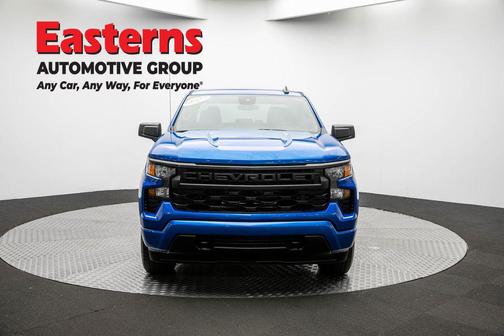 Glacier Blue Metallic 2024 Chevrolet Silverado 1500 Custom