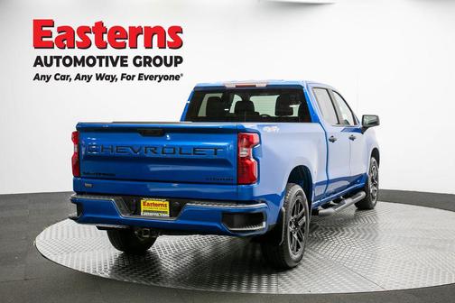 Glacier Blue Metallic 2024 Chevrolet Silverado 1500 Custom
