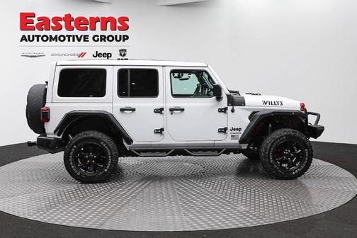 Bright White Clearcoat 2021 Jeep Wrangler Willys