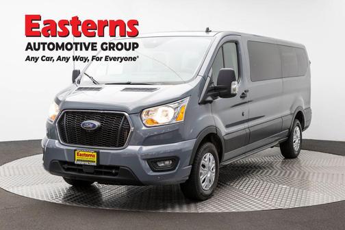 Gray Metallic 2022 Ford Transit-350 XLT
