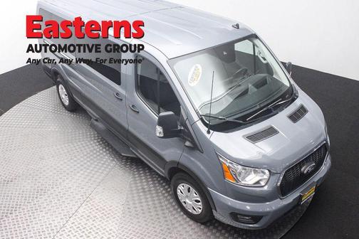 Gray Metallic 2022 Ford Transit-350 XLT