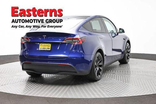 Deep Blue Metallic 2021 Tesla Model Y Standard Range Rear-Wheel Drive