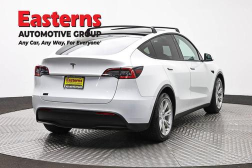 Pearl White Multi-Coat 2021 Tesla Model Y Long Range Dual Motor All-Wheel Drive