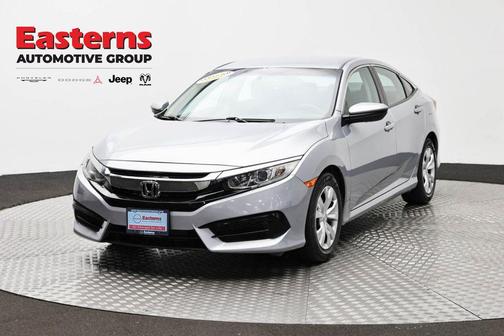 Platinum White Pearl 2019 Honda Civic EX
