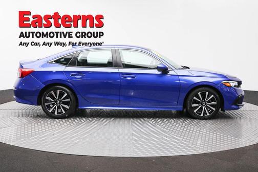 Aegean Blue Metallic 2022 Honda Civic EX