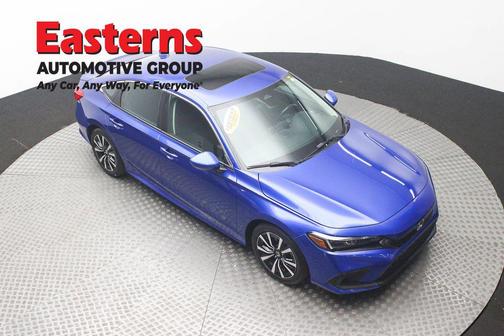 Aegean Blue Metallic 2022 Honda Civic EX