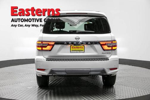 Aspen White Tricoat 2023 Nissan Armada Platinum 4WD