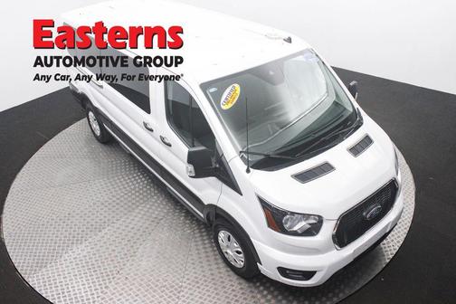 Oxford White 2023 Ford Transit-350 XLT