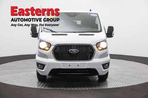 Oxford White 2023 Ford Transit-350 XLT