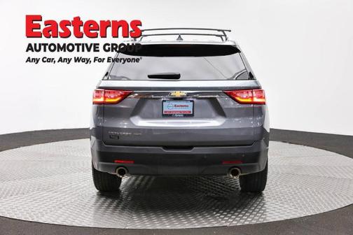 Satin Steel Metallic 2018 Chevrolet Traverse LT Leather