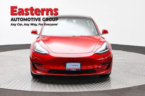 Red Multi-Coat 2018 Tesla Model 3 Long Range