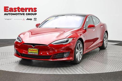 Red Multi-Coat 2020 Tesla Model S Long Range Plus