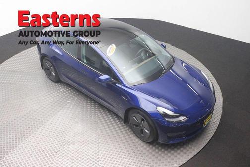 Deep Blue Metallic 2021 Tesla Model 3 Long Range