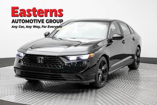Crystal Black Pearl 2025 Honda Accord Hybrid Sport