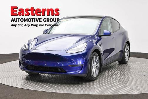 Deep Blue Metallic 2020 Tesla Model Y Performance Dual Motor All-Wheel Drive