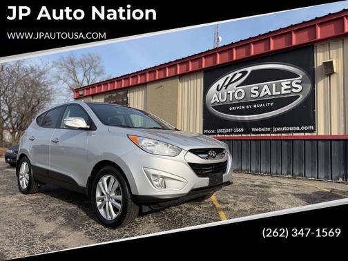 Cotton White Solid 2013 Hyundai TUCSON Limited