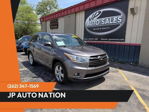 Predawn Gray Mica 2014 Toyota Highlander Limited