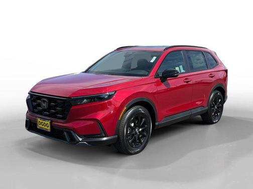 Radiant Red Metallic 2026 Honda CR-V Hybrid Sport-L AWD