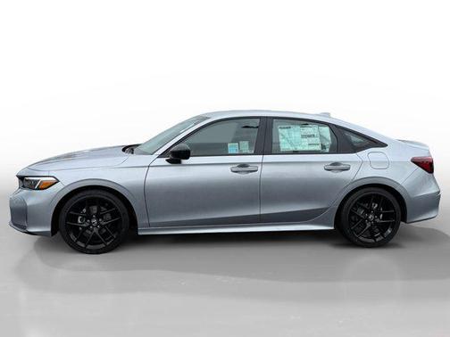 Solar Silver Metallic 2026 Honda Civic Sport