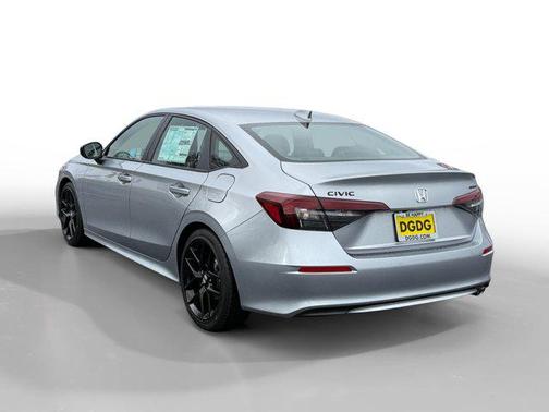 Solar Silver Metallic 2026 Honda Civic Sport