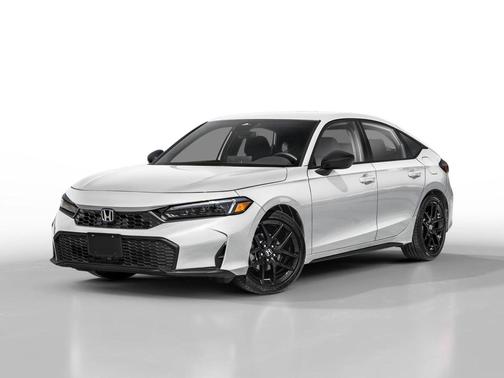 Platinum White Pearl 2026 Honda Civic Sport