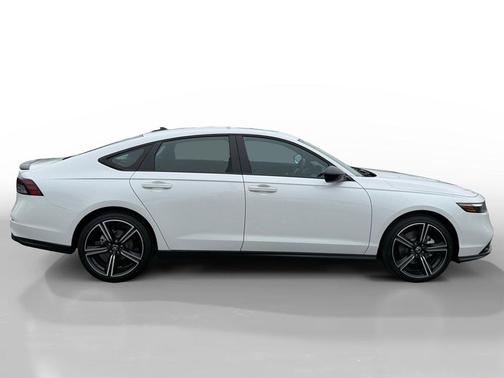 Platinum White Pearl 2026 Honda Accord Hybrid Sport