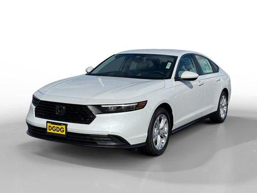 Platinum White Pearl 2026 Honda Accord LX 1.5T