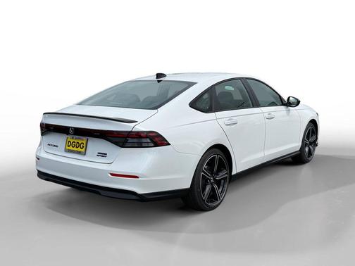 Platinum White Pearl 2026 Honda Accord Hybrid Sport