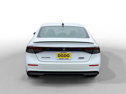 Platinum White Pearl 2026 Honda Accord Hybrid Sport