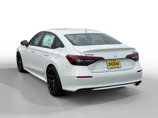 Platinum White Pearl 2026 Honda Civic Sport