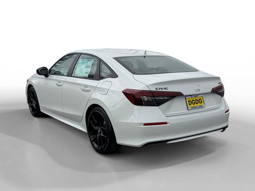Platinum White Pearl 2026 Honda Civic Sport