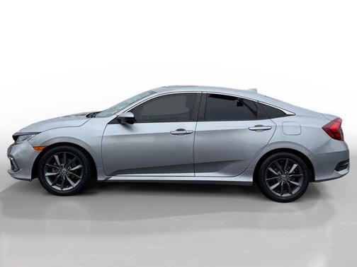 Lunar Silver Metallic 2019 Honda Civic EX-L