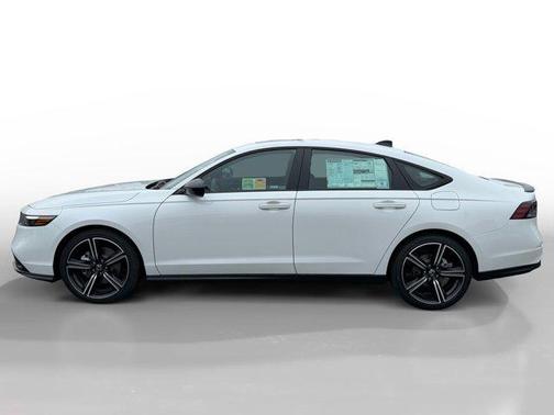 Platinum White Pearl 2026 Honda Accord Hybrid Sport