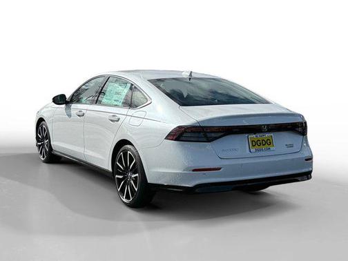 Platinum White Pearl 2026 Honda Accord Hybrid Touring