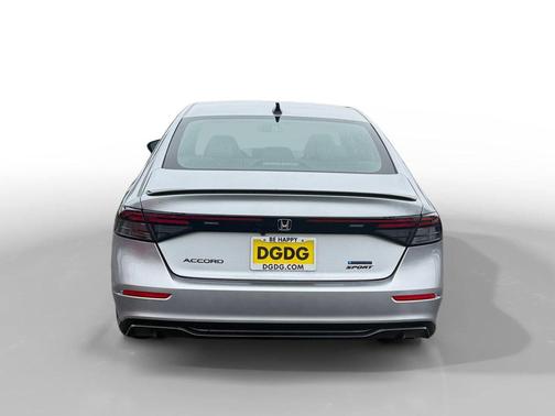 Solar Silver Metallic 2026 Honda Accord Hybrid Sport-L