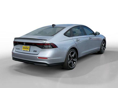 Solar Silver Metallic 2026 Honda Accord Hybrid Sport