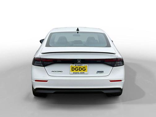 Platinum White Pearl 2026 Honda Accord Hybrid Sport