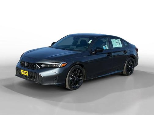 Meteorite Gray Metallic 2026 Honda Civic Sport