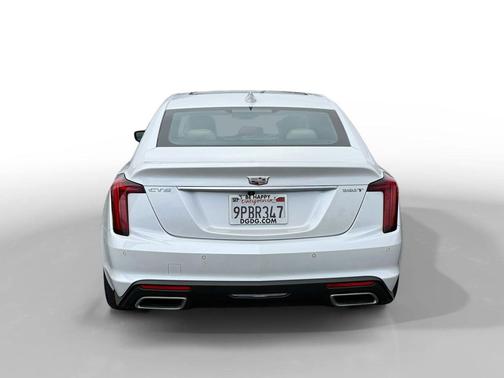 Crystal White Tricoat 2024 Cadillac CT5 Premium Luxury