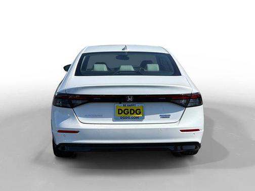 Platinum White Pearl 2026 Honda Accord Hybrid Touring