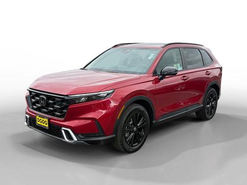 Radiant Red Metallic 2026 Honda CR-V Hybrid Sport Touring AWD