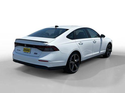 Platinum White Pearl 2026 Honda Accord Hybrid Sport