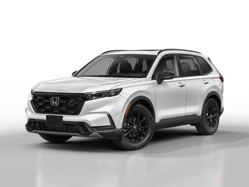 Platinum White Pearl 2026 Honda CR-V Hybrid Sport-L FWD