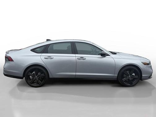 Solar Silver Metallic 2026 Honda Accord Hybrid Sport-L