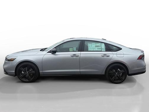 Solar Silver Metallic 2026 Honda Accord Hybrid Sport-L